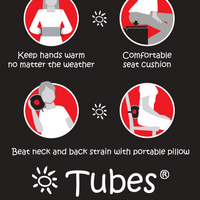 Tubes® Canada - Muff style Multi Functional Hand Warmer | Hockey Grandma Custom Tubes Sport - Xtra Thick