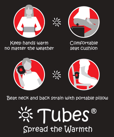 Tubes® Canada - Muff style Multi Functional Hand Warmer | Hockey Grandma Custom Tubes Sport - Xtra Thick