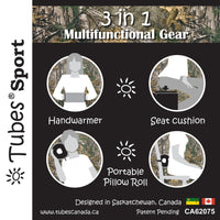 Tubes® Canada - Muff style Multi Functional Hand Warmer | Realtree® Camo Tubes® Sport